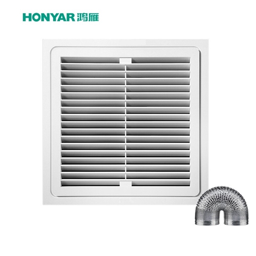 ​鸿雁（HONYAR）换气扇排风扇厨房油烟管道风机10寸HX01-A08
